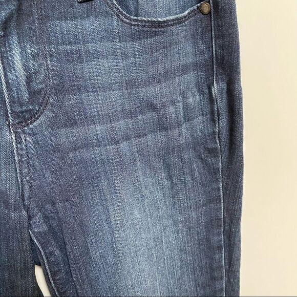 PAIGE Skyline Skinny Jeans Dark Blue Denim Designer 28 - Picture 10 of 16